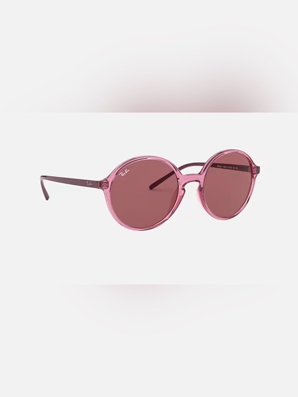 Ray-Ban Women's Pink Round Frame Sunglasses